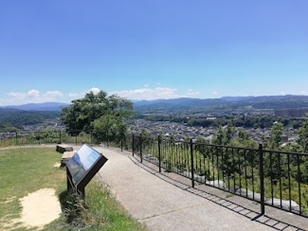 卯辰山公園・見晴らし台(2022年7月1日(金)撮影)