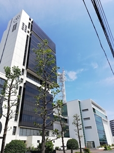 静岡新聞・静岡放送本社(2022年8月14日(日)撮影)