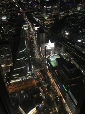 上映会会場・ミッドランドスクエアシネマ(※上映会は新館のスクリーン。)の上にある展望台